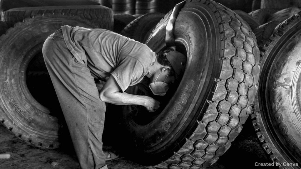 Look for Damage to the Tires