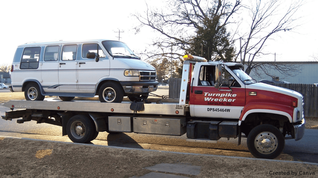 What is towing over long distances?